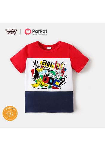 Looney Tunes Toddler Boy/Girl Colorblock Cotton Tee