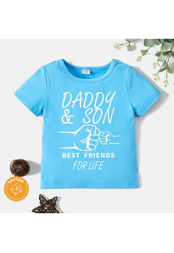 Toddler Graphic Blue Short-sleeve Tee