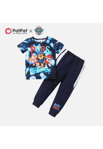 PAW Patrol 2-piece Toddler Boy Colorful Tee and Colorblock Sweatpants Set