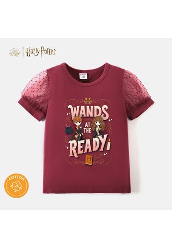 Harry Potter Kid Girl BACK TO HOGWARTS Cotton Short-sleeve Tee