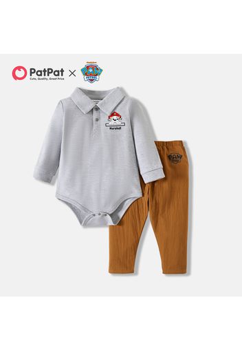 PAW Patrol Little Boy Stripe Top and Cotton Basic Bodysuit and Pants Sets