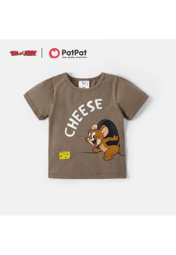 Tom and Jerry Toddler Boy CHEESE Cotton Tee