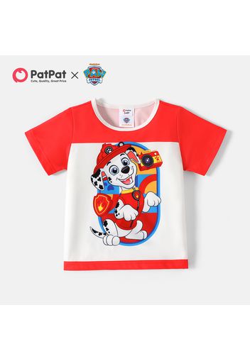 Paw Patrol Toddler Girl/Boy Colorblock Short-sleeve Tee