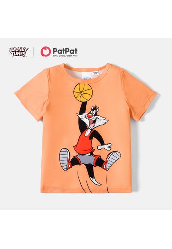 Looney Tunes Kid Boy/Kid Girl Round-collar Short-sleeve Tee