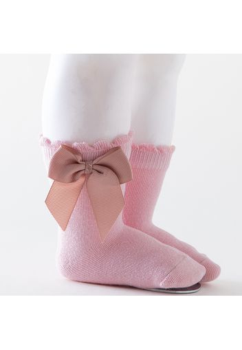 Baby / Toddler/ Kid Bowknot Decor Solid Color Socks