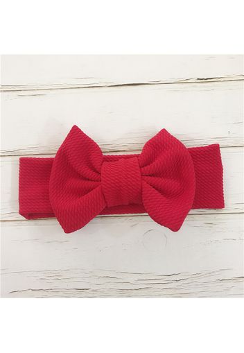 Baby Solid Bowknot Headband