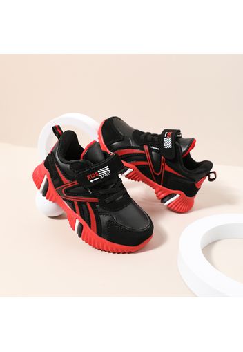 Toddler / Kid Two Tone Velcro Strap Breathable Sneakers