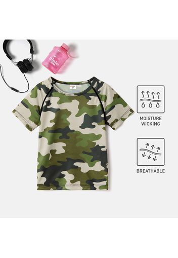 Toddler Boy Camouflage Short-sleeve T-shirt Top