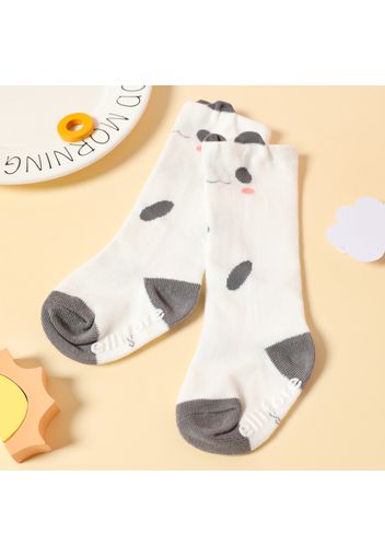 Baby / Toddler Cartoon Graphic Antiskid Glue Over Knee Socks