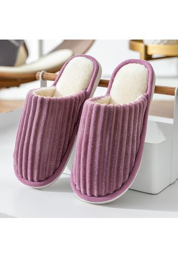 Comfort Arctic Velvet Slippers Fuzzy Plush Lining Slip-on Clog House Shoes for Indoor & Outdoor Use