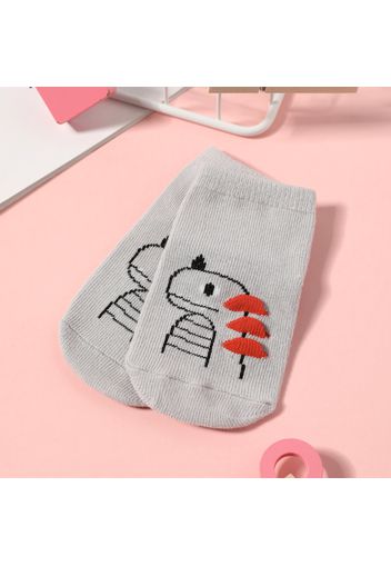 Baby / Toddler Dinosaur Graphic Antiskid Glue Socks