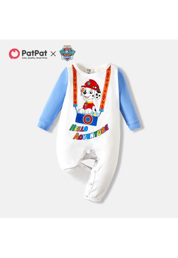 PAW Patrol Little Boy Colorblock Graphic Cotton Jumpsuit