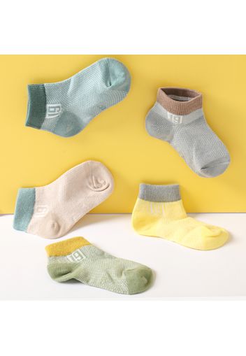 5-pairs Baby / Toddler / Kid Number Print Socks