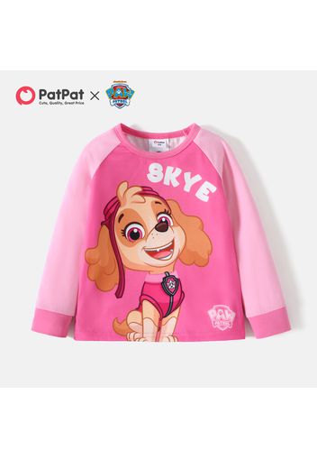 PAW Patrol Toddler Boy/Girl Puppy Graphic Raglan Sleeve Tee