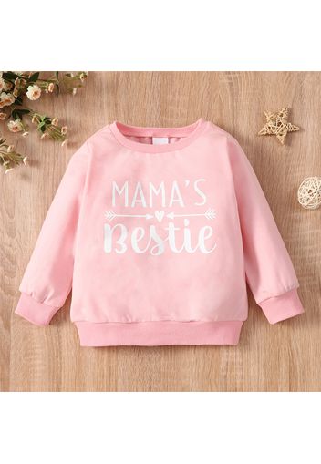 Toddler Boy Letter Print Casual Sweatshirt