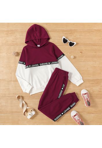 Kid Girl Hoodie and Pants Set