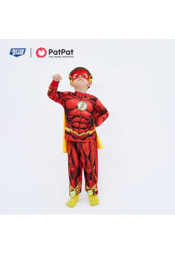 Justice League 3-piece Toddler Boy Super Heroes  Cosplay Costume Set with Cloak and Face Mask