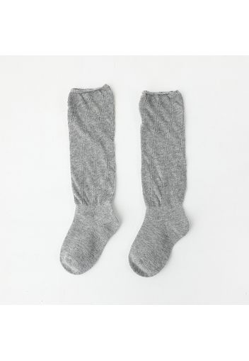 Baby / Toddler Solid Middle Socks