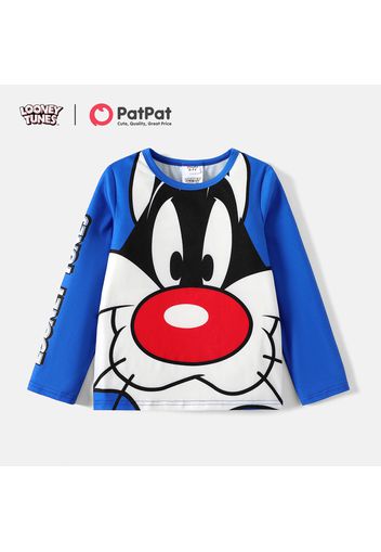 Looney Tunes Kid Girl Colorblock Long-sleeve Tee