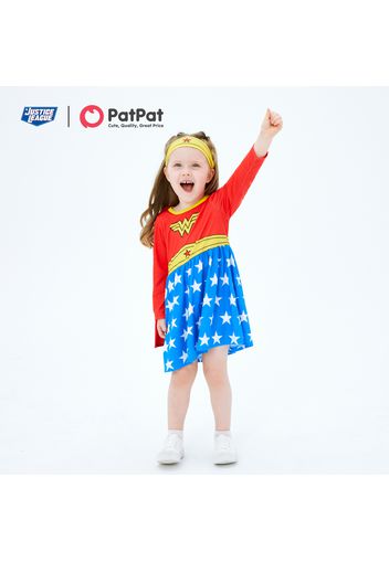 Justice League Toddler Boy/Girl Super Heroes Cosplay Costume With Hooded Cloak and Face Mask