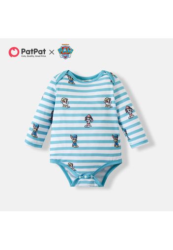 PAW Patrol Little Boy Stripe Cotton Hooded Jacket Bodysuit and Pants