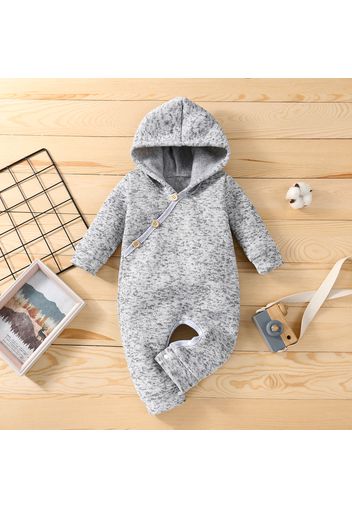 Baby Long-sleeve Hoodie Cotton One-piece Jumpsuit