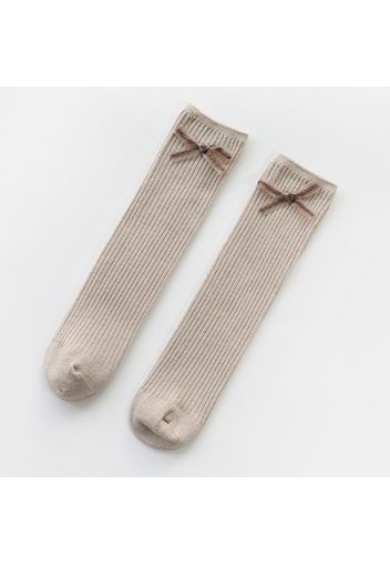 Baby / Toddler / Kid Bowknot Solid Stockings