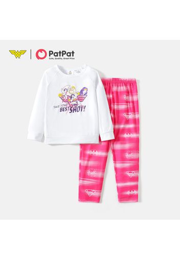 Wonder Woman 2-piece Kid Girl Graphic Top and Pants Set