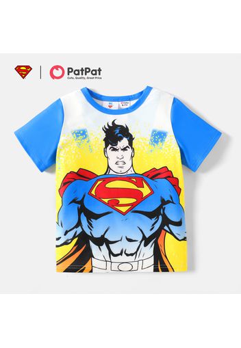 Superman Kid Boy Colorblock Super hero Tee