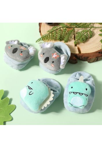 2-pairs Baby Cartoon Animal Vegetable Three-dimensional Socks