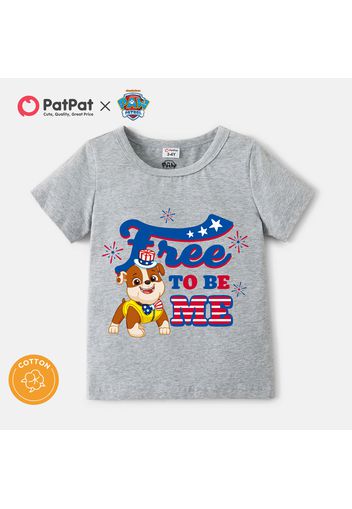 PAW Patrol Toddler Boy/Girl Brave and Free 4th of July Cotton Tee