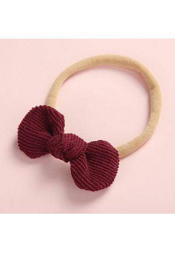 Pretty Bowknot Solid Hairband for Girls