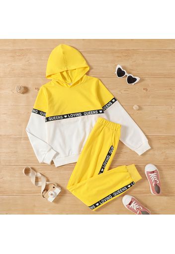 Kid Girl Hoodie and Pants Set