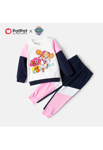 PAW Patrol 2-piece Toddler Girl Colorblock Skye Sweatshirt and Pants Set