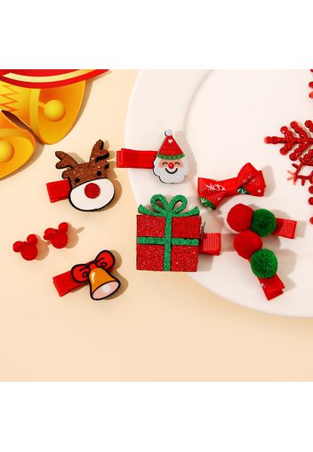 Christmas Hair Clip Sets Hair Accessories for Girls