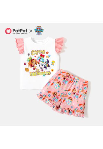 PAW Patrol 2-piece Toddler Girl Easter Cotton Tee and Shorts Set