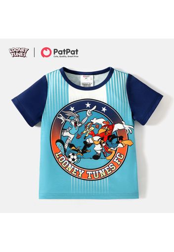 Looney Tunes Toddler Boy Colorblock Sporty Short-sleeve Tee