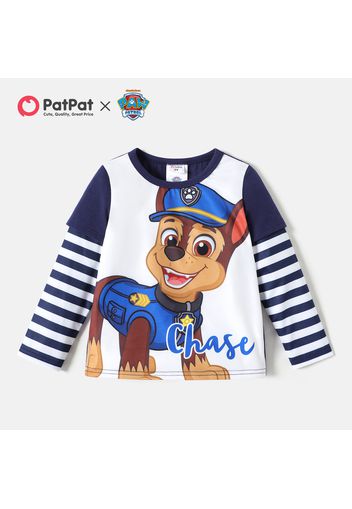 PAW Patrol Toddler Girl/Boy Striped Long-sleeve Cotton Tee