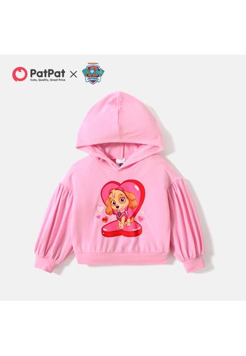 PAW Patrol Toddler Girl Skye and Heart Print Cotton Pink Sweatshirt