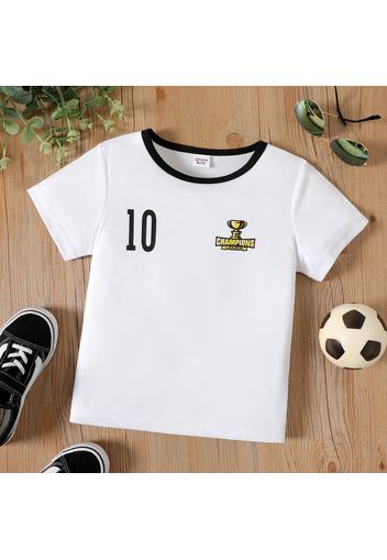 Kid Boy  Number Sports T-shirt