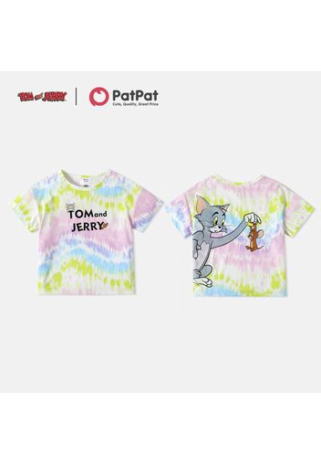 Tom and Jerry Toddler Boy/Girl Tie-dye Short-sleeve Tee