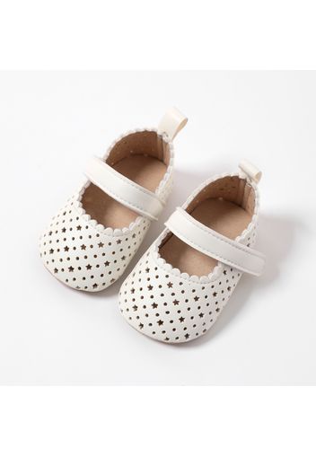 Baby / Toddler Hollow Out White Prewalker Shoes