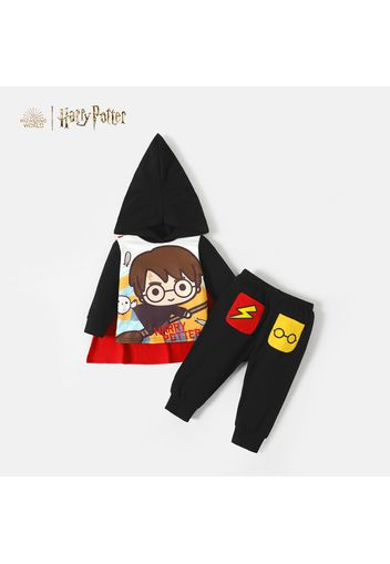 Harry Potter 3-piece Baby Boy Hooded Sweatshirt with Cloak and Pants Set with Face Mask