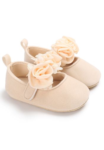 Baby / Toddler Flower Decor Princess Solid Shoes