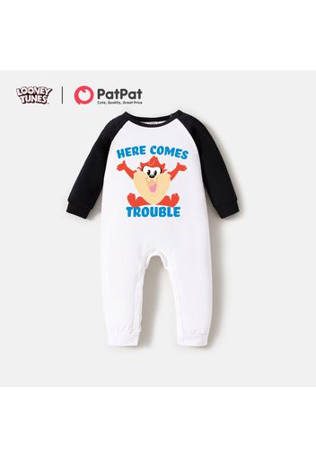 Looney Tunes 100% Cotton Baby Boy /Girl Letter Here Comes Jumpsuit