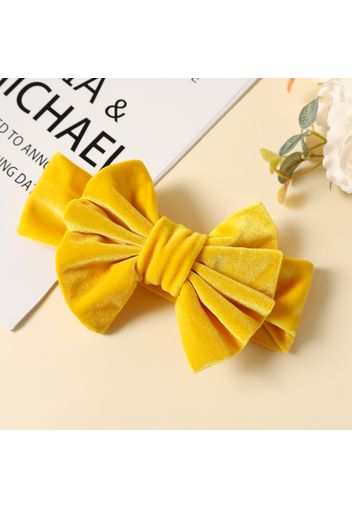 Solid Color Bowknot Headbands for Girls