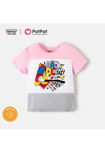 Looney Tunes Toddler Boy/Girl Colorblock Cotton Tee