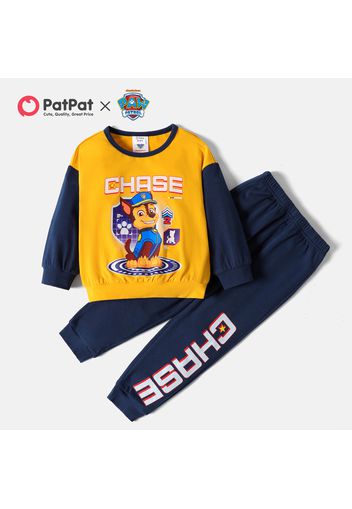 PAW Patrol 2-piece ToddlerBoy Chase Colorblock Sweatshirt and Solid Pants Set