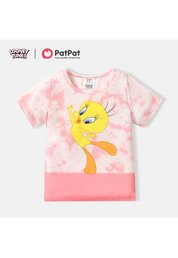 Looney Tunes Kid Boy/Girl Bunny and Tweety Tie-Dye Tee