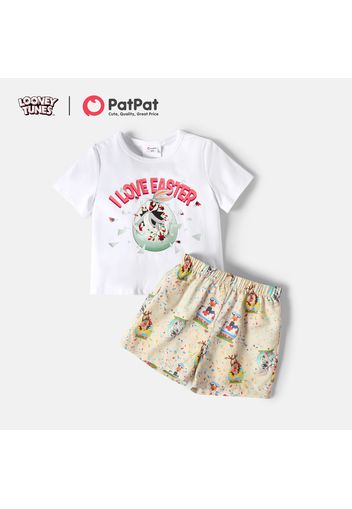 Looney Tunes 2-piece Toddler Boy Easter Cotton Tee and Shorts Set